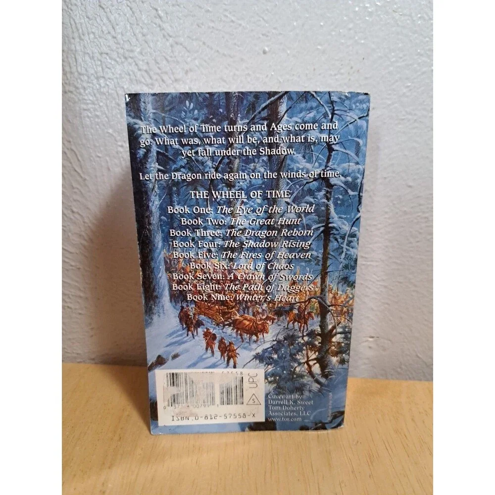 4 The Wheel of Time By Robert Jordan Paperback Books # 1,6, 8,9 - Picture 9 of 16